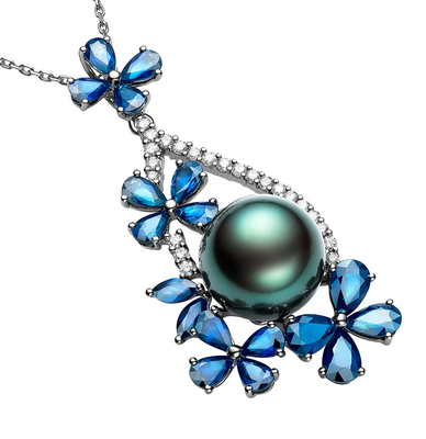 珠光时韵 高端珠宝摄影公司演绎珍珠镶嵌珠宝与钟表的艺术光影