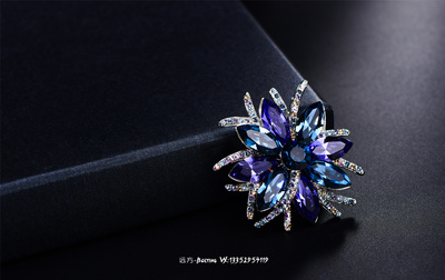 方寸之间的艺术 珠宝胸针原图场景之美